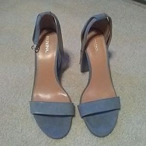 Merona I Teal Blue Suede shoes